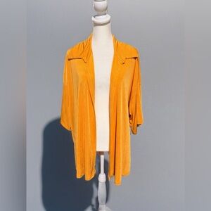 Good times Golden Mustard Smocked Shorts and top